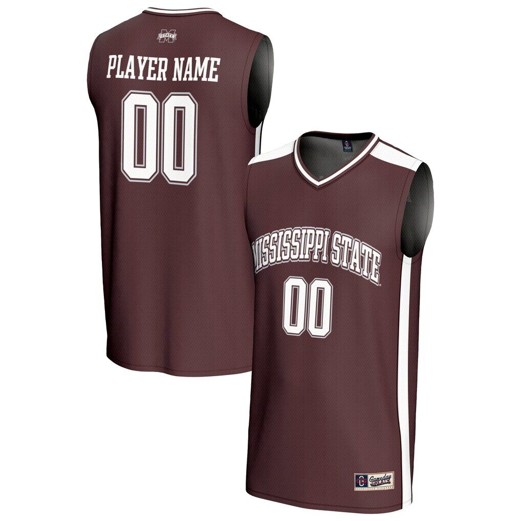 Mississippi State Bulldogs GameDay Greats Unisex NIL Pick-A-Player Lightweight Women's Basketball Fashion Jersey - Maroon