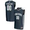 Utah State Aggies GameDay Greats Unisex NIL Pick-A-Player Lightweight Women's Basketball Fashion Jersey - Navy - Front View
