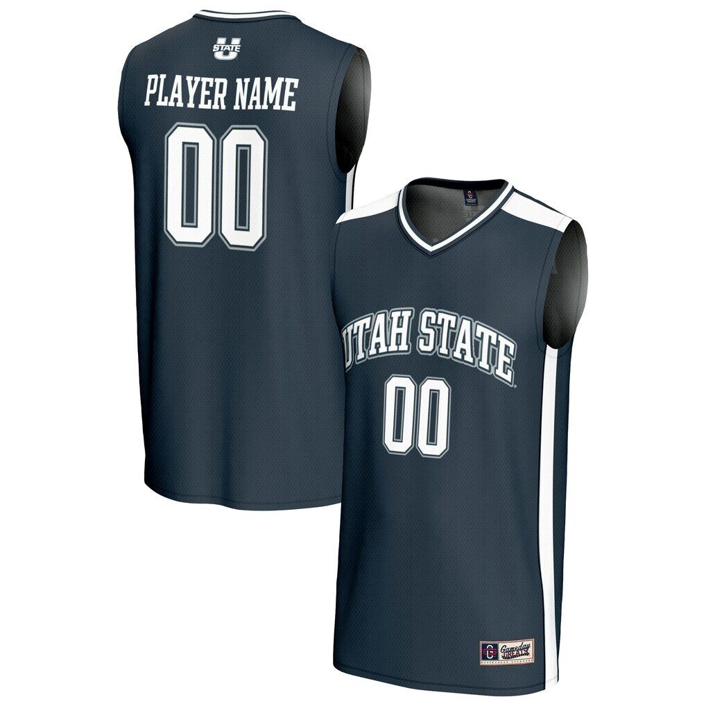 Utah State Aggies GameDay Greats Unisex NIL Pick-A-Player Lightweight Women's Basketball Fashion Jersey