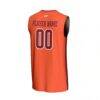 Virginia Tech Hokies GameDay Greats Youth NIL Pick-A-Player Lightweight Women's Basketball Fashion Jersey - Orange - Detail View