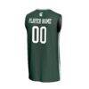 Michigan State Spartans GameDay Greats Youth NIL Pick-A-Player Lightweight Women's Basketball Fashion Jersey - Green - Detail View