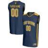 West Virginia Mountaineers GameDay Greats Youth NIL Pick-A-Player Lightweight Women's Basketball Fashion Jersey - Navy - Front View
