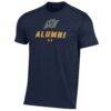 Merrimack College Warriors Under Armour Alumni Performance T-Shirt - Navy - Side View