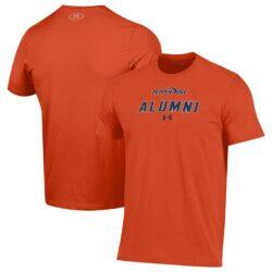 Pepperdine Waves Under Armour Alumni Performance T-Shirt - Orange - Front View