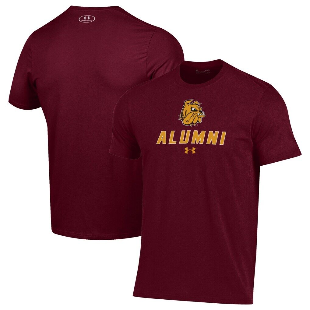 Minnesota Duluth Bulldogs Under Armour Alumni Performance T-Shirt - Maroon