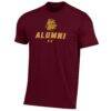 Minnesota Duluth Bulldogs Under Armour Alumni Performance T-Shirt - Maroon - Side View