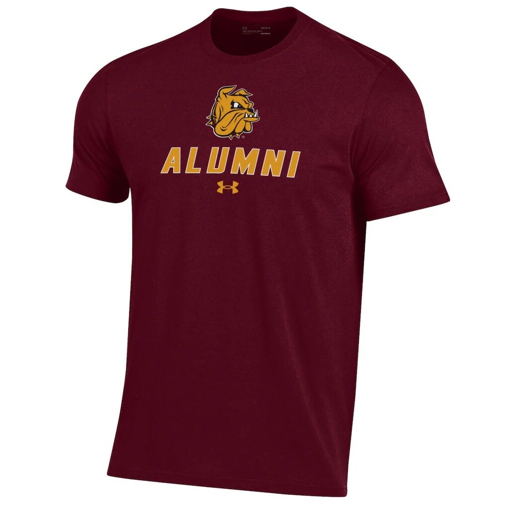 Minnesota Duluth Bulldogs Under Armour Alumni Performance T-Shirt - Maroon