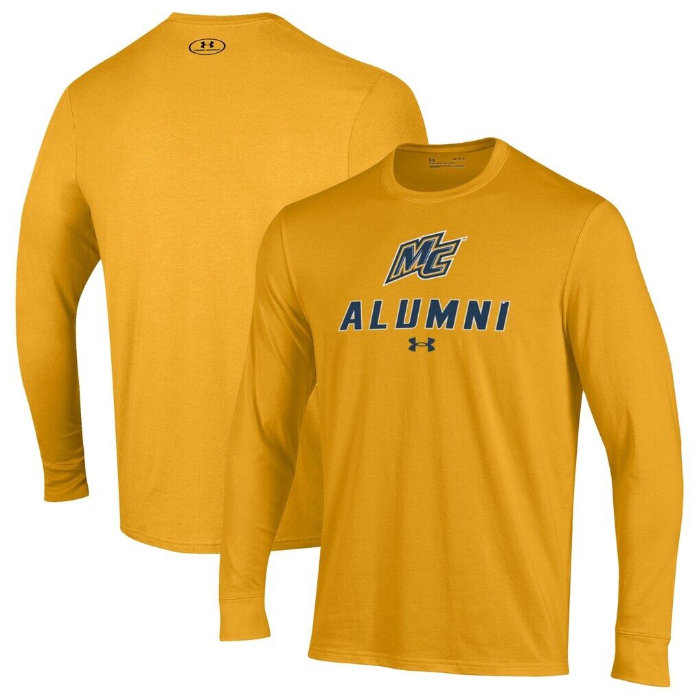 Merrimack College Warriors Under Armour Alumni Performance Long Sleeve T-Shirt