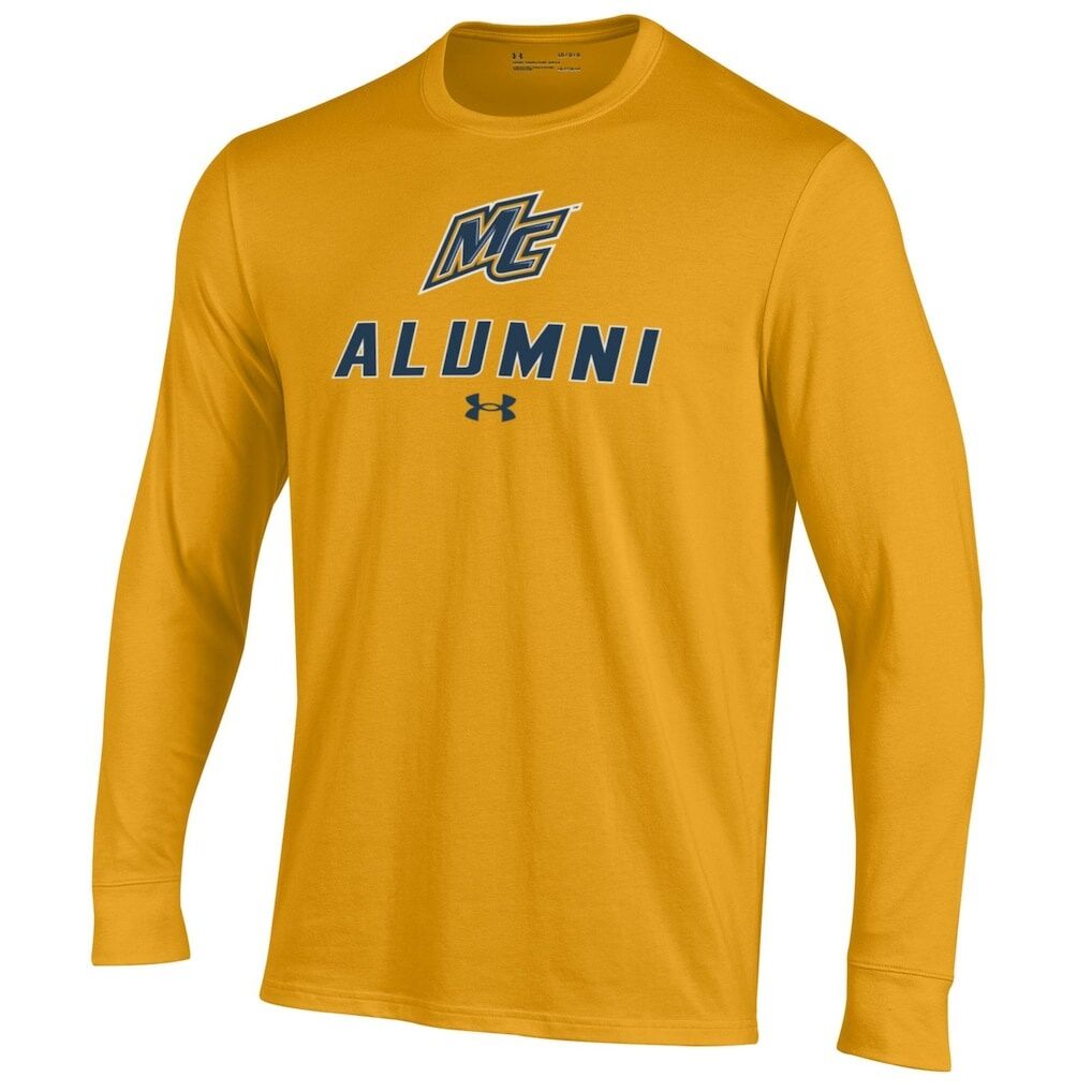 Merrimack College Warriors Under Armour Alumni Performance Long Sleeve T-Shirt