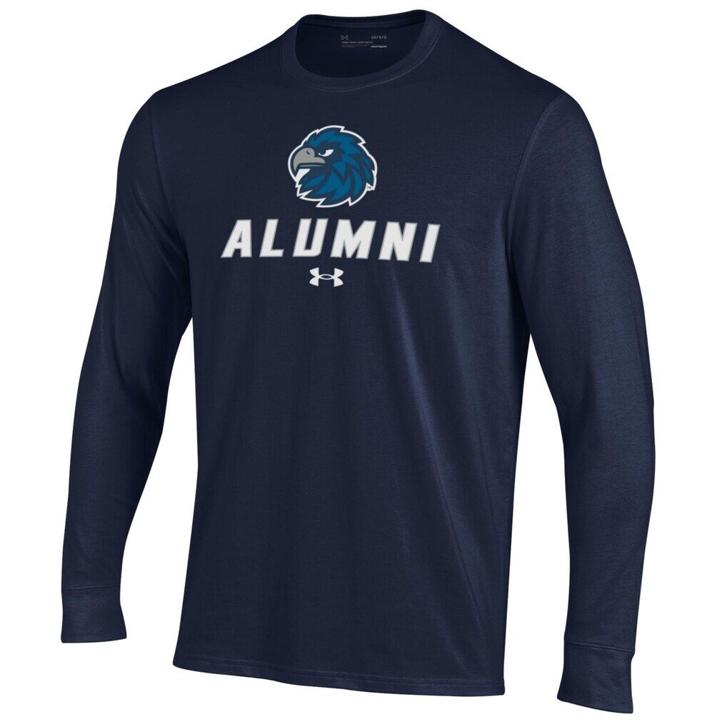 Monmouth Hawks Under Armour Alumni Performance Long Sleeve T-Shirt