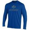 New Orleans Privateers Under Armour Alumni Performance Long Sleeve T-Shirt - Blue - Side View