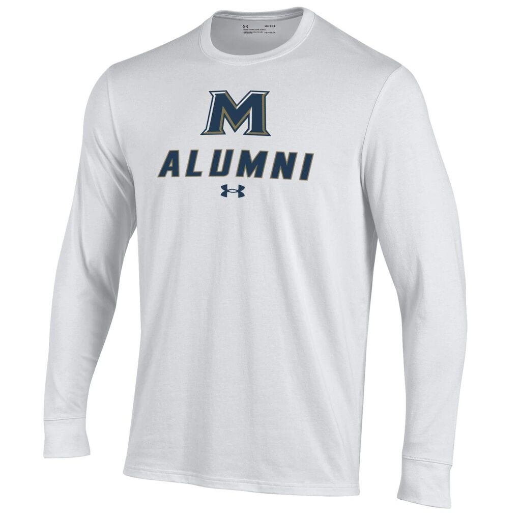 Mount St. Mary's Mountaineers Under Armour Alumni Performance Long Sleeve T-Shirt