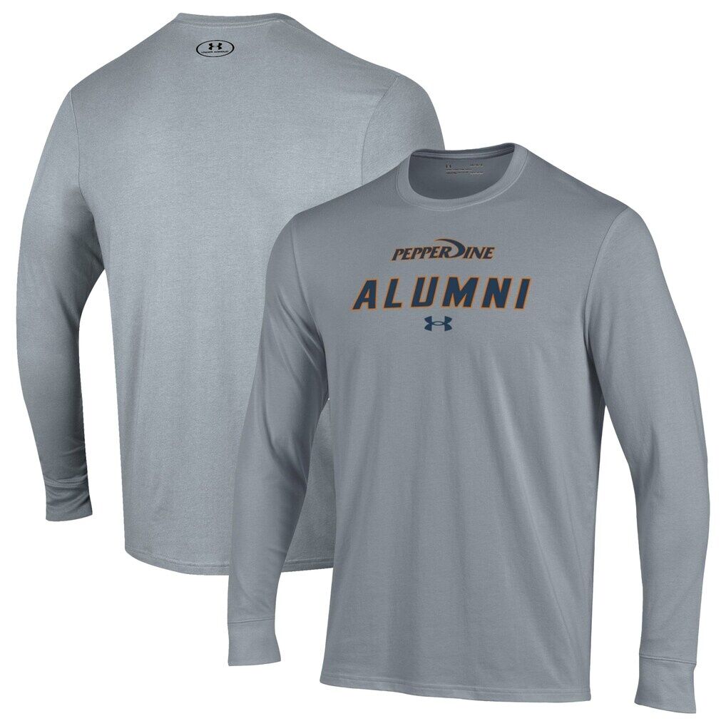 Pepperdine Waves Under Armour Alumni Performance Long Sleeve T-Shirt