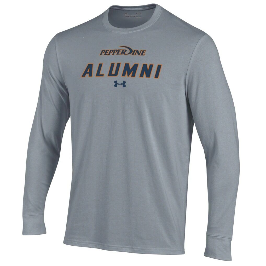Pepperdine Waves Under Armour Alumni Performance Long Sleeve T-Shirt