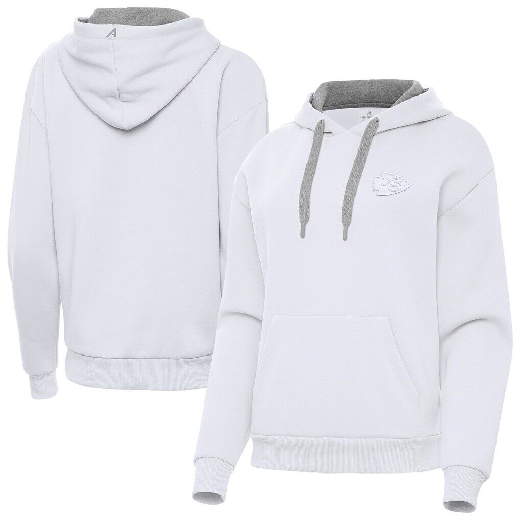 Kansas City Chiefs Antigua Women's Victory Pullover Hoodie
