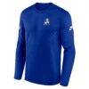 New England Patriots Nike Legend Small Logo Dri-FIT Long Sleeve T-Shirt - - Side View