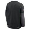 Green Bay Packers Nike Sideline Coaches Midweight Therma-FIT Crew Pullover - Black - Alt2