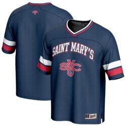 Saint Mary's Gaels GameDay Greats Unisex Spirit Football Jersey - Navy - Front View