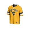 West Virginia Mountaineers GameDay Greats Youth Spirit Football Jersey - Gold - Side View
