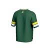 Northern Michigan Wildcats GameDay Greats Youth Spirit Football Jersey - Green - Detail View