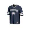 New Hampshire Wildcats GameDay Greats Youth Spirit Football Jersey - Navy - Side View
