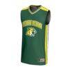 Northern Michigan Wildcats GameDay Greats Unisex Spirit Basketball Jersey - Green - Side View