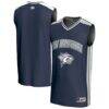 New Hampshire Wildcats GameDay Greats Youth Basketball Jersey - Navy - Front View