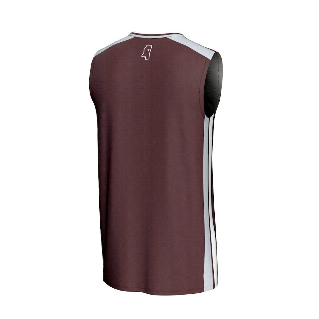 Mississippi State Bulldogs GameDay Greats Youth Basketball Jersey - Maroon