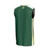 Northern Michigan Wildcats GameDay Greats Youth Basketball Jersey - Green - Detail View