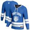 Saint Louis Billikens GameDay Greats Unisex Spirit Hockey Jersey - Blue - Front View