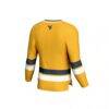 West Virginia Mountaineers GameDay Greats Unisex Spirit Hockey Jersey - Gold - Detail View