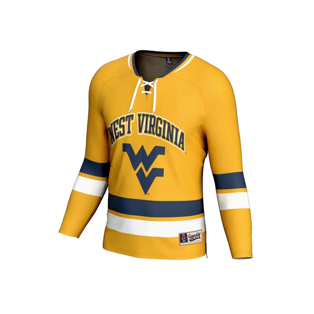 West Virginia Mountaineers GameDay Greats Unisex Spirit Hockey Jersey