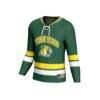 Northern Michigan Wildcats GameDay Greats Unisex Spirit Hockey Jersey - Green - Side View