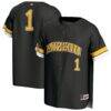 #1 Missouri Tigers GameDay Greats Youth Lightweight Collegiate Baseball Fashion Jersey - Black - Front View