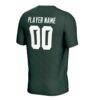 Michigan State Spartans GameDay Greats Youth NIL Pick-A-Player Men's Soccer Jersey - Green - Detail View