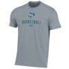 McNeese State Cowboys Under Armour Basketball Performance T-Shirt - Gray - Side View