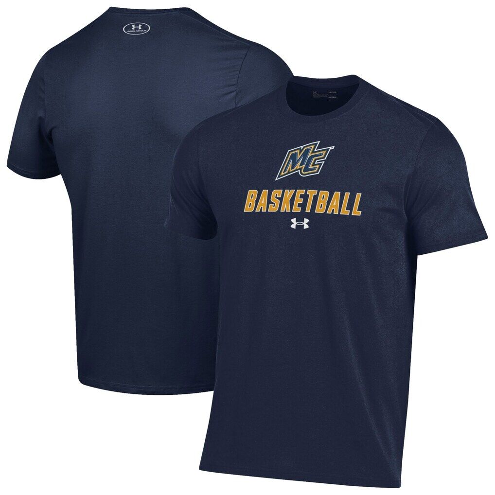 Merrimack College Warriors Under Armour Basketball Performance T-Shirt