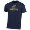 Merrimack College Warriors Under Armour Basketball Performance T-Shirt - Navy - Side View