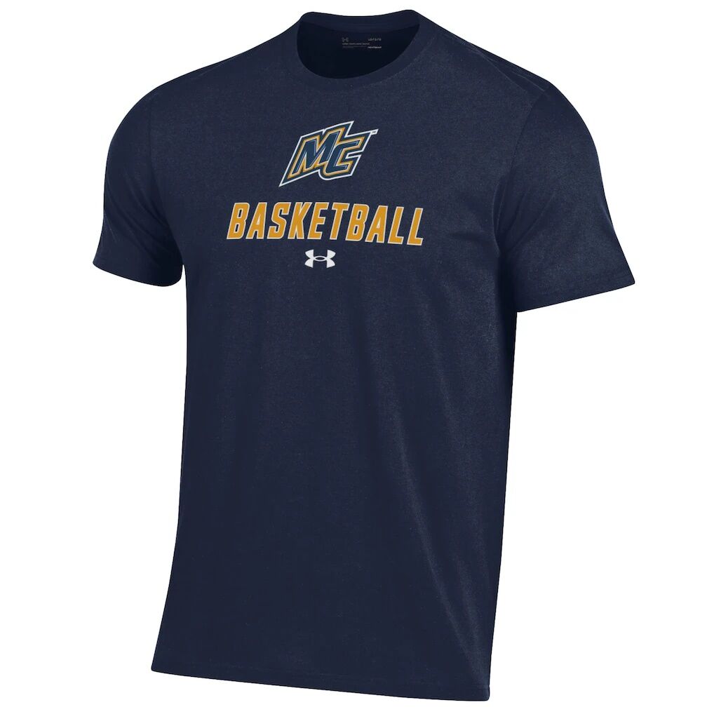 Merrimack College Warriors Under Armour Basketball Performance T-Shirt