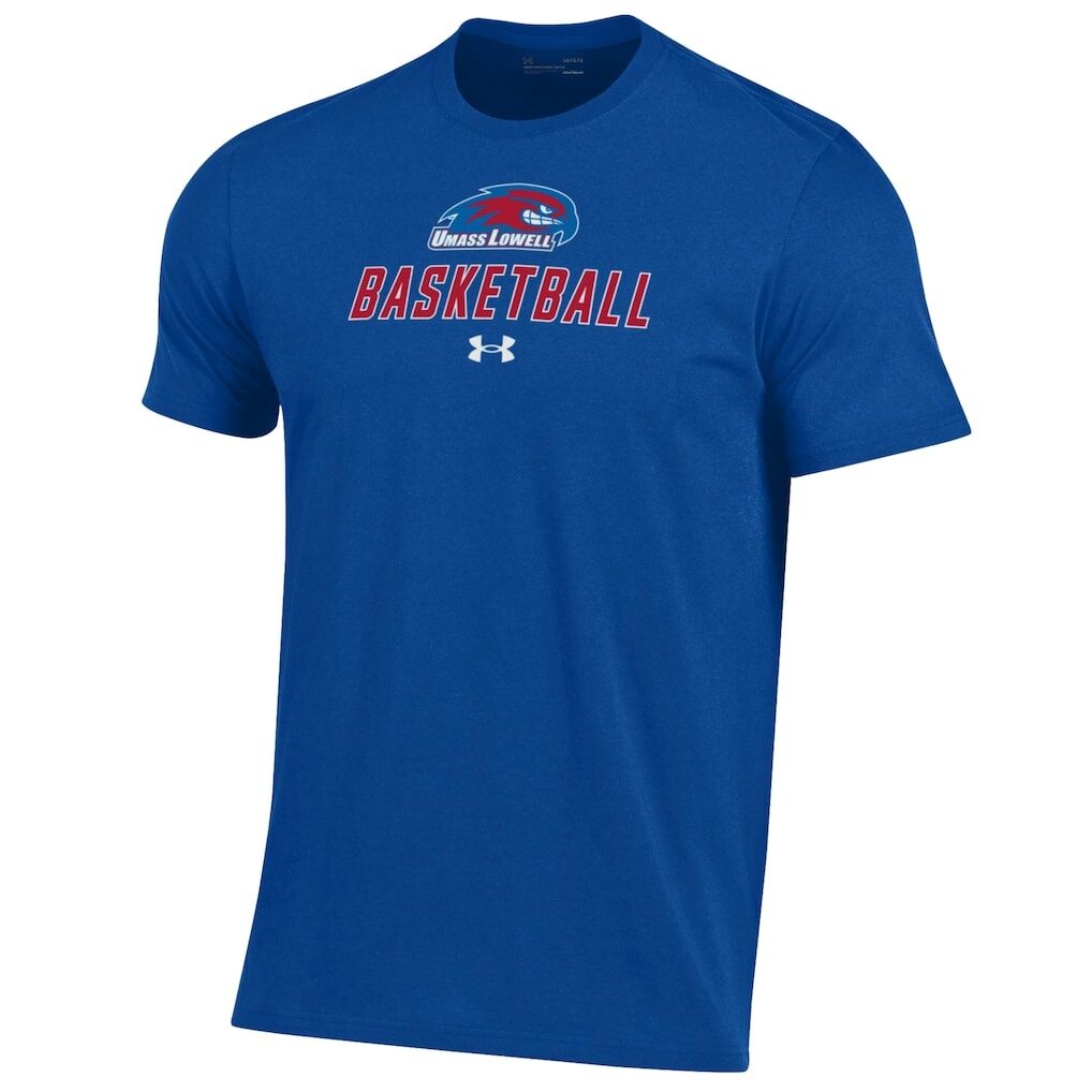 UMass Lowell River Hawks Under Armour Basketball Performance T-Shirt