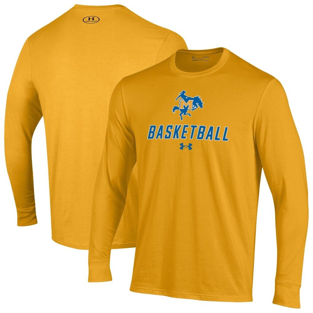 McNeese State Cowboys Under Armour Men's Basketball Performance Long Sleeve T-Shirt