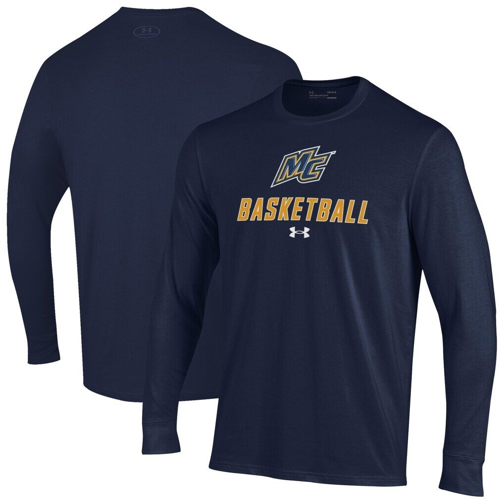 Merrimack College Warriors Under Armour Men's Basketball Performance Long Sleeve T-Shirt