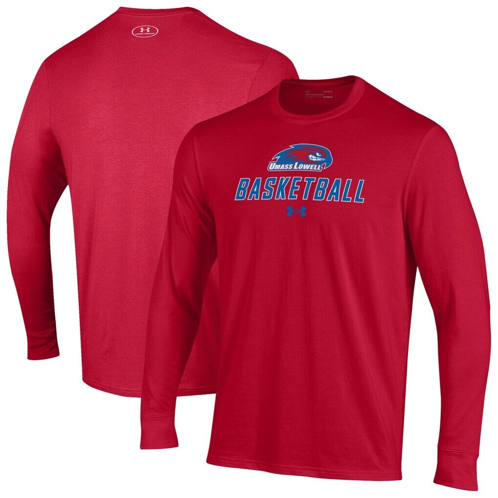 UMass Lowell River Hawks Under Armour Men's Basketball Performance Long Sleeve T-Shirt