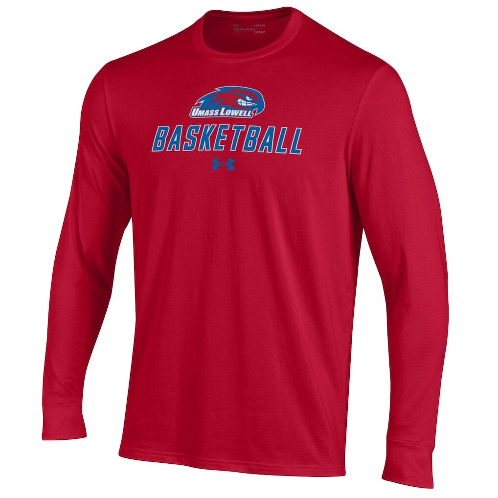 UMass Lowell River Hawks Under Armour Men's Basketball Performance Long Sleeve T-Shirt