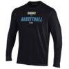 Saint Mary's Gaels Under Armour Men's Basketball Performance Long Sleeve T-Shirt - Black - Side View