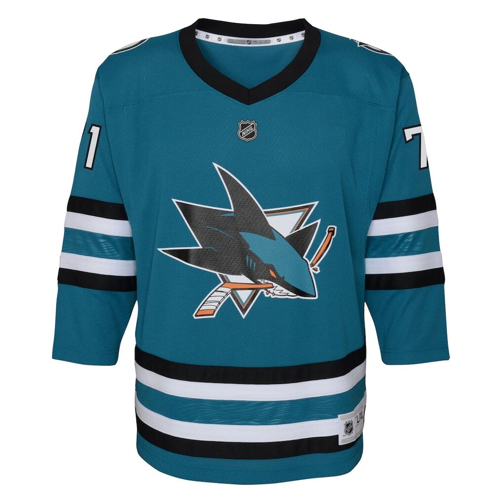Macklin Celebrini San Jose Sharks Youth Alternate Replica Player Jersey