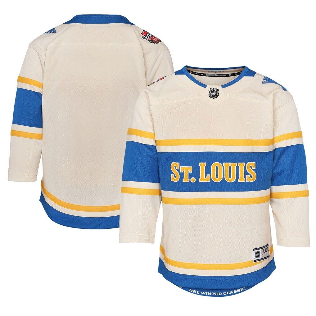 St. Louis Blues Youth 2025 NHL Winter Classic Premier Jersey