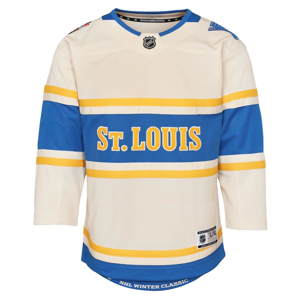 St. Louis Blues Youth 2025 NHL Winter Classic Premier Jersey