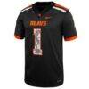 #1 Oregon State Beavers Nike Military Appreciation Untouchable Replica Football Jersey - - Side View