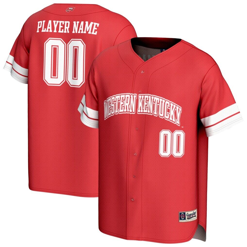 Western Kentucky Hilltoppers GameDay Greats Youth NIL Pick-A-Player Baseball Lightweight Jersey